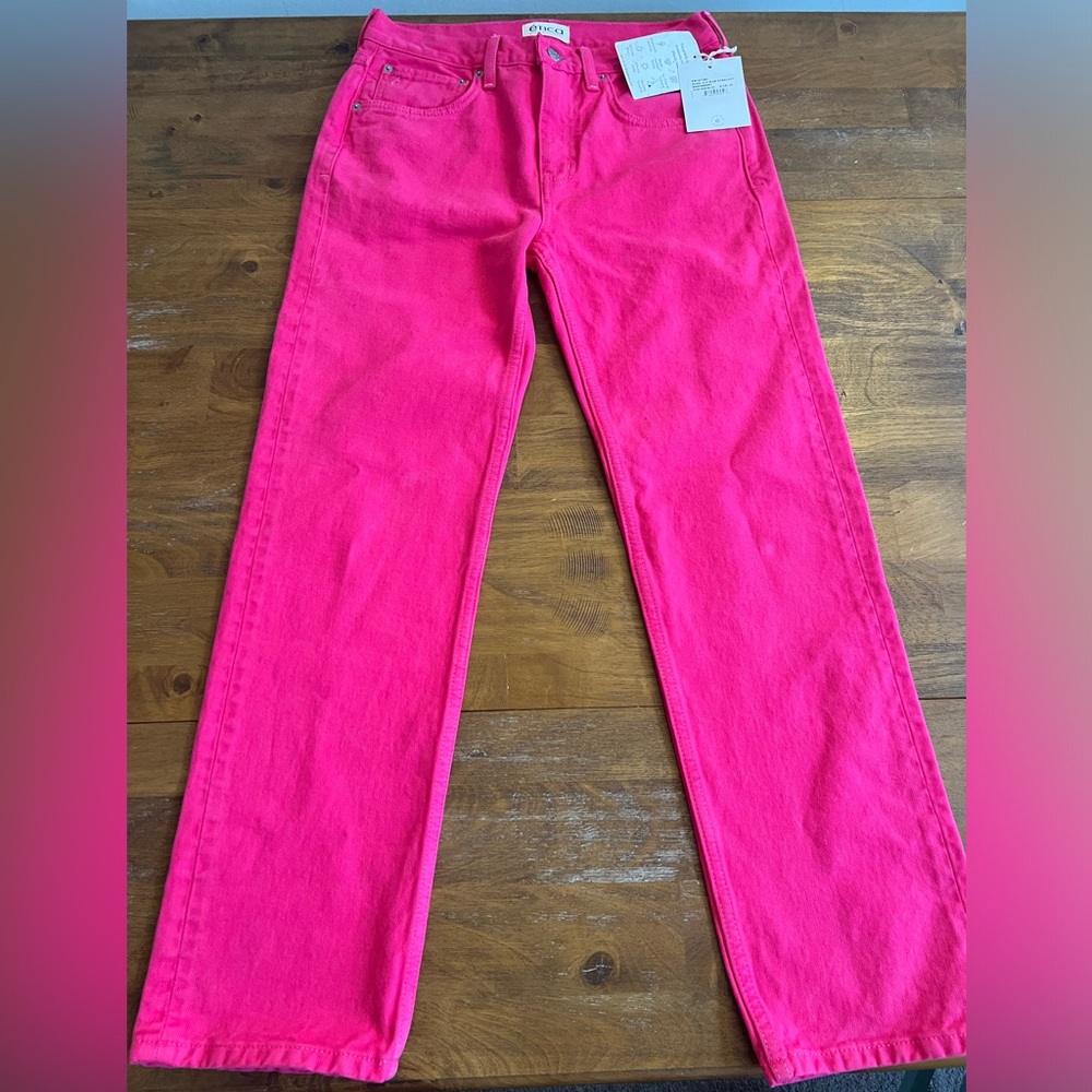 Ética Rhea Midrise Straight Denim NWT